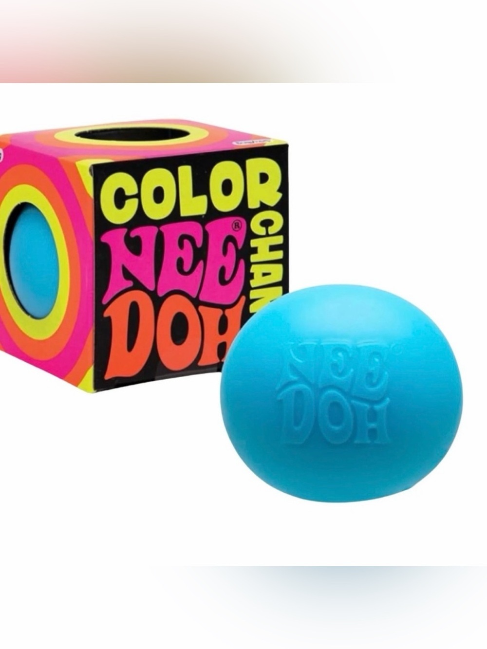 NeeDoh Color-Changing Sensory Ball - Blue